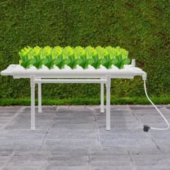 Sale Hydroponiska förökningssystem, 4 rör, 36 planteringsplatser Kit För Växt- & Örtplantering