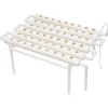 Hydroponiskt odlingskit - 6-rörssystem - 54 odlingsplatser - 1 nivå - PVC - Komplett set - Vit Kit För Växt- & Örtplantering