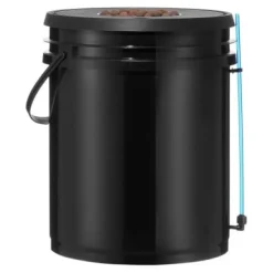 Sale Hydroponiskt odlingssystem, Deep Water Culture 8 hinkar, 30x30x38 cm, svart, PP-material Kit För Växt- & Örtplantering