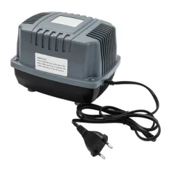 Hydroponiskt odlingssystem - kit - 7 delar - 20 l odlingshinkar - jordlös odling - med luftpump - svart