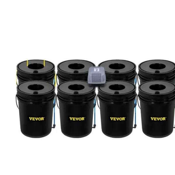Best Hydroponiskt system, effektiv luftpump, komplett odlingskit,Direkt 8Pcs Kit För Växt- & Örtplantering
