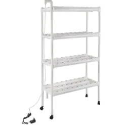 Best Hydroponiskt växtsystem, 108 växtkapacitet, komplett med pump,VIT Kit För Växt- & Örtplantering