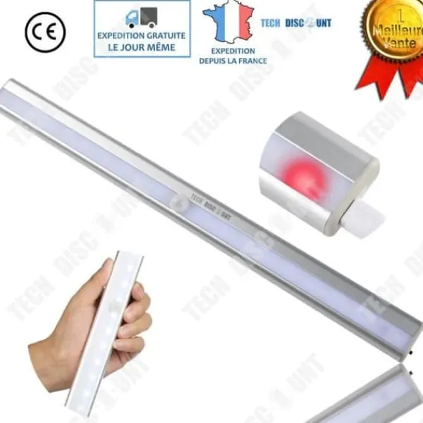 Induktionslampa - TD® - Rörelsesensor - 350 lumen - 80 000 timmar - Vit