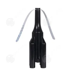 INN Anti flugfläkt 7,3 x 26,5 cm bladavvisande med flexibla blad för att hålla flugor borta flugavvisande för