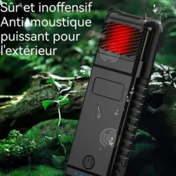 INN Bärbar elektronisk avstötare 5000mah med extern batterifunktion och trådlös ficklampa myggavstötare elektrisk