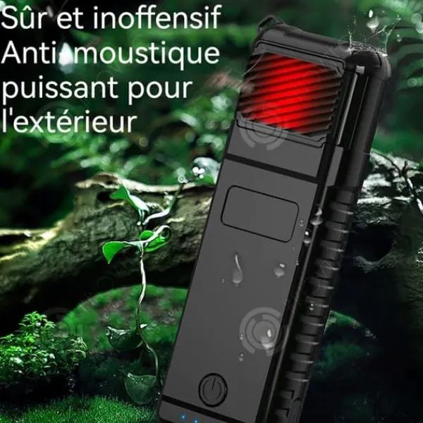 INN Bärbar elektronisk avstötare 5000mah med extern batterifunktion och trådlös ficklampa myggavstötare elektrisk