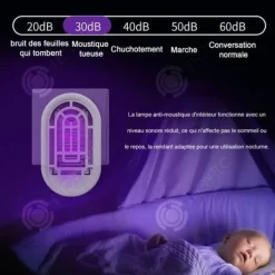 INN Lampa myggavvisare 220V elektrisk insektsdödare anti-insekter för husets skydd mot myggor