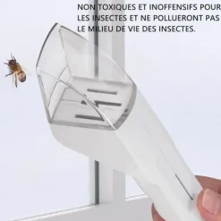 INN Manuell insektsfälla för skadedjursbur Fånga för skadedjursbin Spindlar och andra insekter Insektsfälla Porta