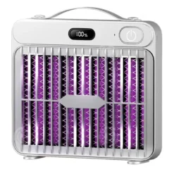 Outlet INN Trådlös mygglampa 1500v 1200mah med nattlampa och digital visning kan hängas, myggdödande lampa Insektsmedel & Djuravvisande Medel