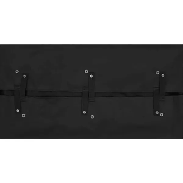 vidaXL Innerfoder till trädgårdsvagn svart 81x41x40 cm tyg
