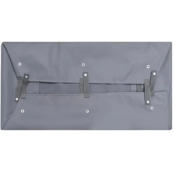 Online Innerfoder till trädgårdsvagn mörkgrå 81x41x21 cm tyg Trädgårdskorgar