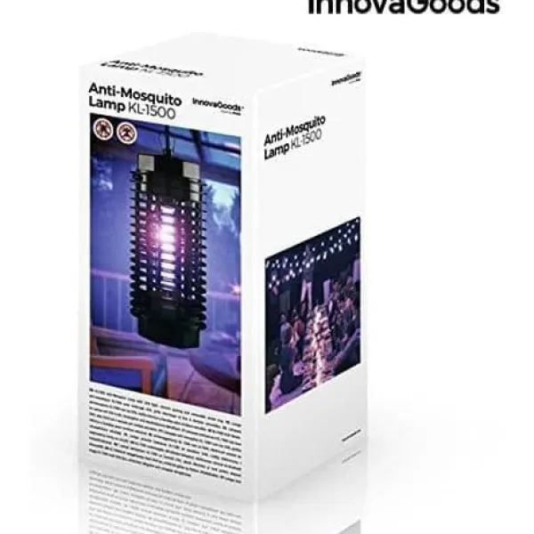 InnovaGoods INSECT LAMP KL-1500 Myggmedelslampa 4 W Black73