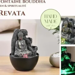Outlet Inomhus fontän Buddha Avkopplande ZenLight Fontäner & Dammar
