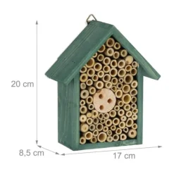 Best Insekthotell, 20x17x8,5 cm, Grön För Fåglar & Småvilt