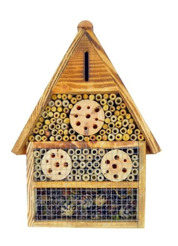 Insekthotell XXL 15.2 – hus för bin, humlor och nyckelpigor – trädgård