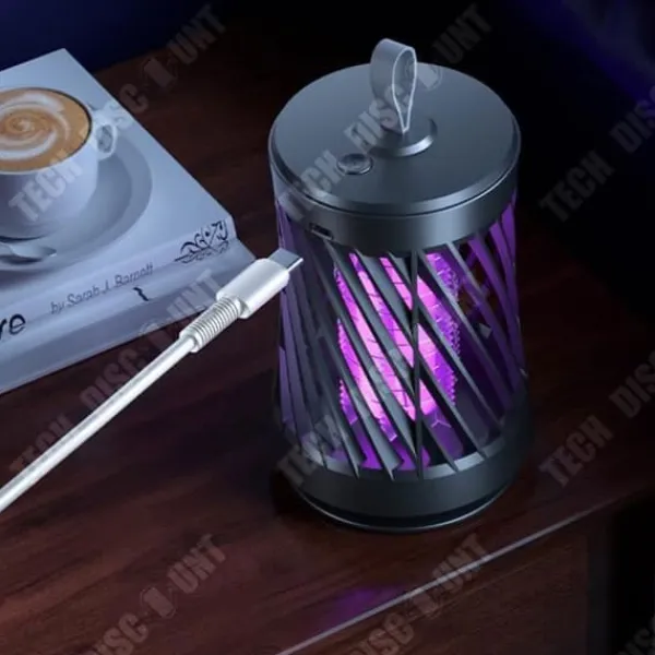 Insektsbekämpande lampa - TD® - Uppladdningsbar USB - 360° eliminering - LED - Vit