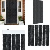 Insektsdraperi antracit 100x220 cm chenille - Insektsdraperi - Insektsdraperier - Home & Living
