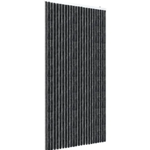 Insektsdraperi antracit 100x220 cm chenille - Insektsdraperi - Insektsdraperier - Home & Living