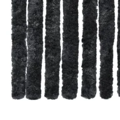 Insektsdraperi antracit 100x220 cm chenille - Insektsdraperi - Insektsdraperier - Home & Living
