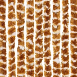 New Insektsdraperi av chenille - Skyddar mot insekter | Färg: Ockra/Vit | Storlek: 100x220 cm Insektsmedel & Djuravvisande Medel