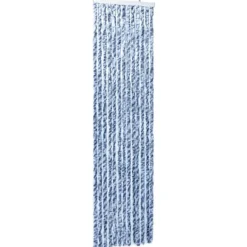 Clearance Insektsdraperi blå, vit och silver 56x185 cm chenille - Insektsdraperi - Insektsdraperier - Home & Living Insektsmedel & Djuravvisande Medel