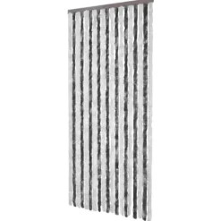 Sale Insektsdraperi grå och vit 90x200 cm chenille - Insektsdraperier - Insektsdraperi - Home & Living Insektsmedel & Djuravvisande Medel