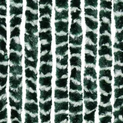 Insektsdraperi i chenille - Skydd mot insekter | Färg: Grön/Vit | Storlek: 100x220 cm Insektsmedel & Djuravvisande Medel
