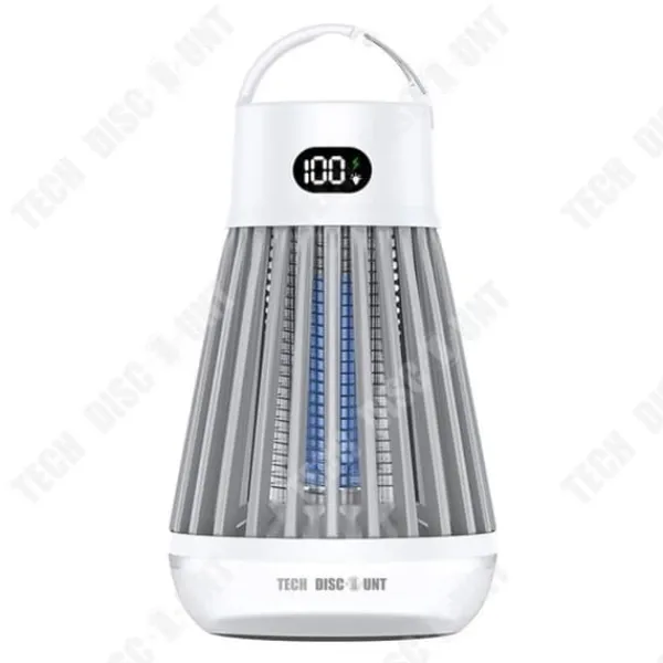 Hot Insektsfälla med lampa - TD® - Hängmodell - 2000mAh - Lila ljus - Multifunktionell Insektsmedel & Djuravvisande Medel