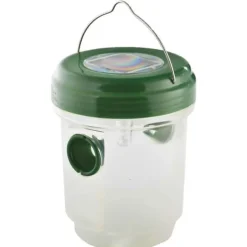 Discount Insektsfångare - Solenergi - Grön - 13 cm hög - 9 cm diameter - Ekologisk Skadedjursfällor