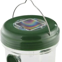 Discount Insektsfångare - Solenergi - Grön - 13 cm hög - 9 cm diameter - Ekologisk Skadedjursfällor