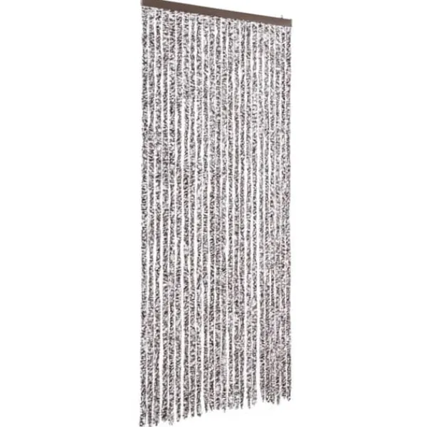 Hot Insektsgardin av chenille - För insektsfria hem | Färg: Brun och Beige | Storlek: 100x200 cm Insektsmedel & Djuravvisande Medel