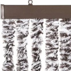 Hot Insektsgardin av chenille - För insektsfria hem | Färg: Brun och Beige | Storlek: 100x200 cm Insektsmedel & Djuravvisande Medel