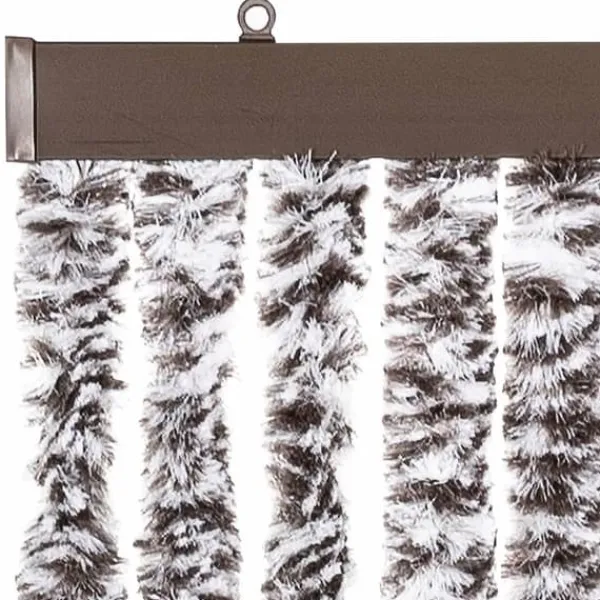 Hot Insektsgardin av chenille - För insektsfria hem | Färg: Brun och Beige | Storlek: 100x200 cm Insektsmedel & Djuravvisande Medel