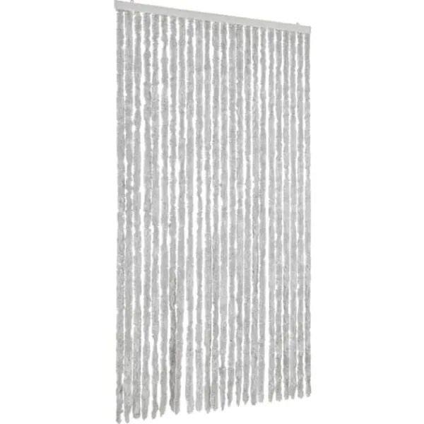 Insektsgardin i chenille - Håller insekter borta | Färg: Grå | Storlek: 100x220 cm Insektsmedel & Djuravvisande Medel