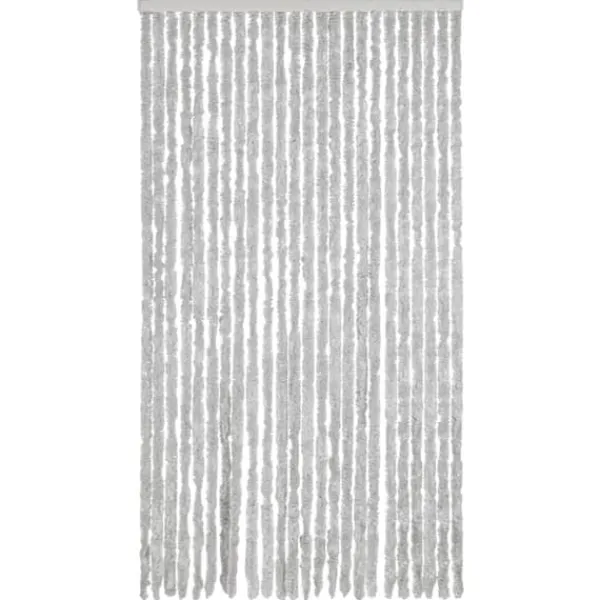 Insektsgardin i chenille - Håller insekter borta | Färg: Grå | Storlek: 100x220 cm Insektsmedel & Djuravvisande Medel
