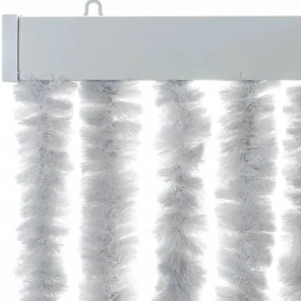 Insektsgardin i chenille - Håller insekter borta | Färg: Grå | Storlek: 100x220 cm Insektsmedel & Djuravvisande Medel