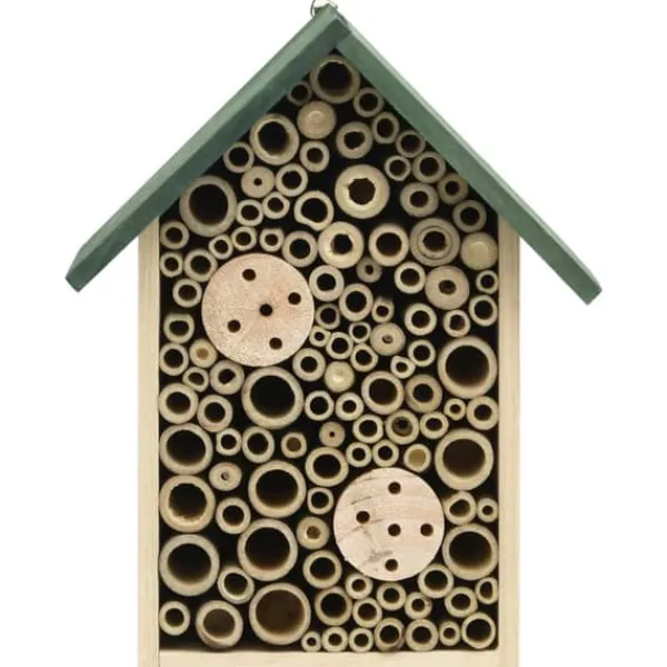 Online Insektshotell 2 st 23x14x29 massivt granträ - Insektshotell - Insekts Hotell - Home & Living För Fåglar & Småvilt