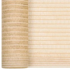 vidaXL Insynsskyddsnät beige 1,5x25 m HDPE 75 g/m²