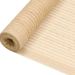 Hot Insynsskyddsnät beige 1,8x25 m HDPE 75 g/m² Markduk & Fiberduk