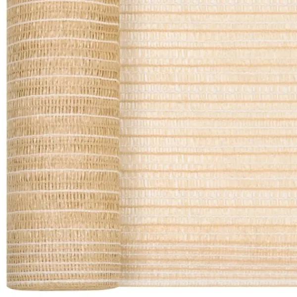 New Insynsskyddsnät beige 1,8x50 m HDPE 150 g/m² Markduk & Fiberduk