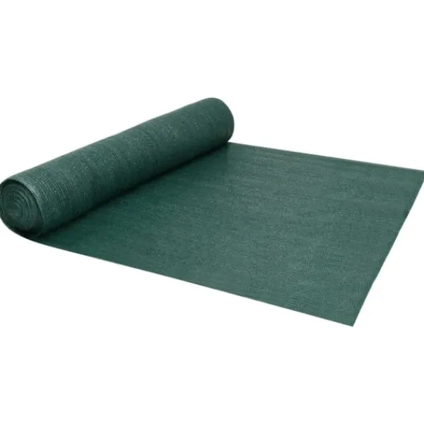Insynsskyddsnät grön 1,8x10 m HDPE 150 g/m² Markduk & Fiberduk