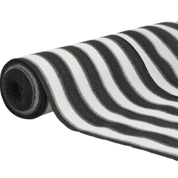 New Insynsskyddsnät HDPE - Skyddar mot insyn och UV-strålning | Färg: Antracit/Vit | Storlek: 1,5x10 m Markduk & Fiberduk