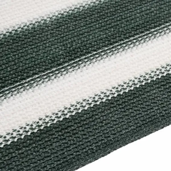 Insynsskyddsnät i grön och vit HDPE 150 g/m² | Storlek: 1,5x25 m