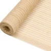 Insynsskyddsnät i HDPE - Skyddar mot insyn och sol | Färg: Beige | Storlek: 1x10 m