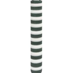 Hot Insynsskyddsnät i HDPE - Solskydd och avskildhet | Färg: Grön/Vit | Storlek: 1,2x10 m Markduk & Fiberduk