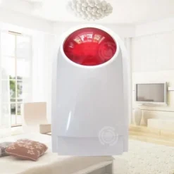 Intelligent trådlöst alarm - INN - Siren 120dB - 8888 zoner - Infraröd detektor - Ansluten