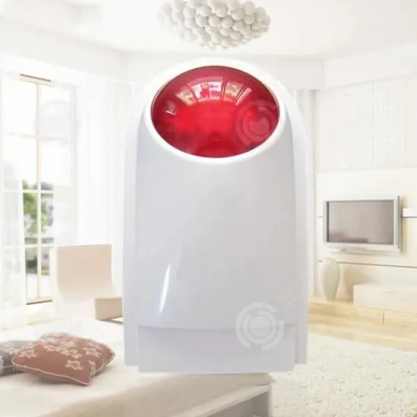 Intelligent trådlöst alarm - INN - Siren 120dB - 8888 zoner - Infraröd detektor - Ansluten