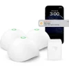 Clearance Intelligent Vattendetekter Meross 3-pack med Hub - Kompatibel med Apple HomeKit Läckagedetektorer