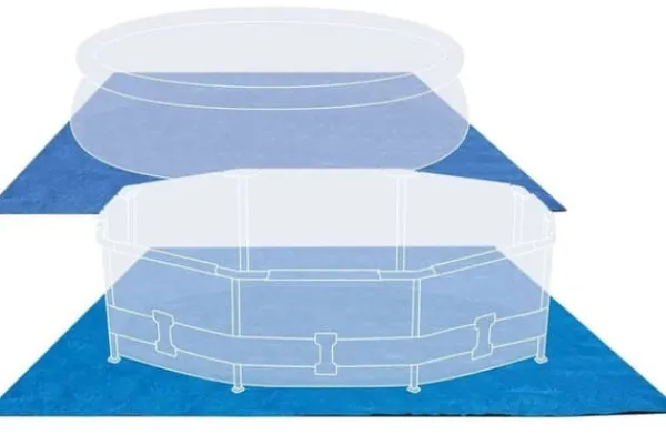 Hot INTEX 28048 POOLMATTA 457 CM Pool- & Spatillbehör