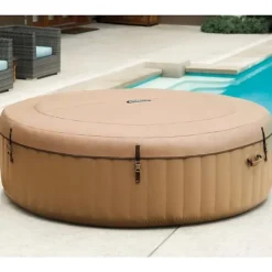 Best INTEX Bubbelpool rund PureSpa 216x71 cm 6 personer Spa & Utomhusbad